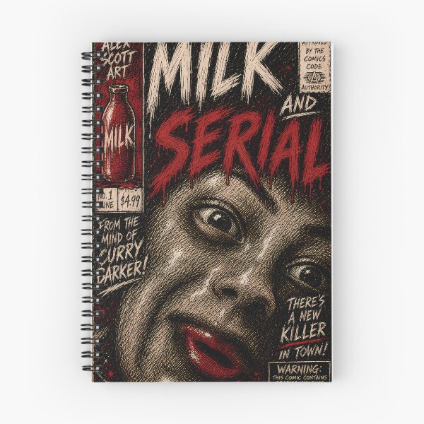 Item preview, MILK & SERIAL COMIC COVER CURRY BARKER  designed and sold by Campbell0395.