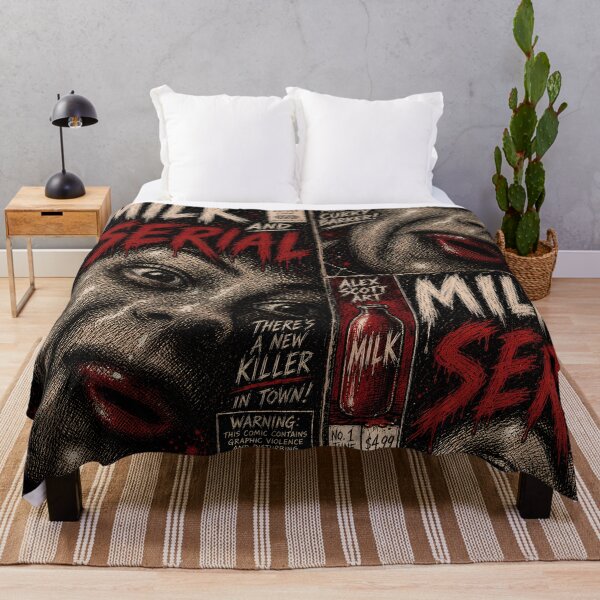 Artikelvorschau, MILK & SERIAL COMIC COVER CURRY BARKER entworfen und verkauft von Campbell0395.