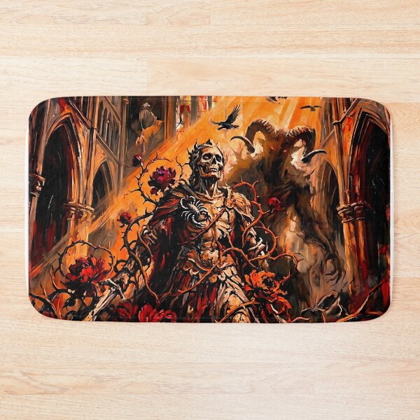 Item preview, Dark Gothic Art &amp; Fine Art Prints (1:1 Square Posters) designed and sold by Cyber-ART-Studio.