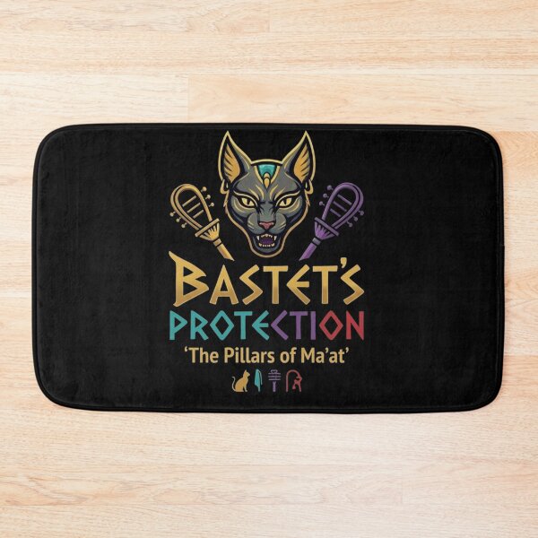 Item preview, Bastet Protection Symbol | Egyptian Cat Goddess and Ancient Mythology Art designed and sold by Queen Cleopatra.