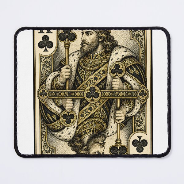 Item preview, King Of Clubs Renaissance Engraving designed and sold by Idans.
