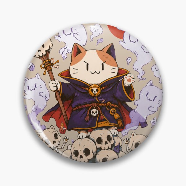 Item preview, Nekomancer Kawaii  designed and sold by WitchoftheHood.