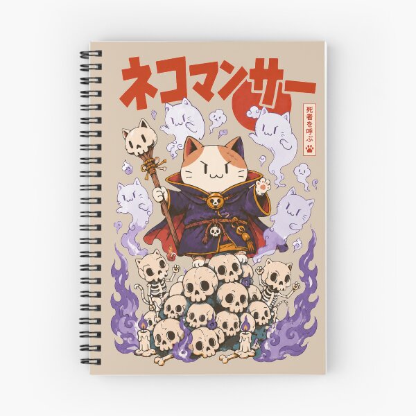 Item preview, Nekomancer Kawaii  designed and sold by WitchoftheHood.