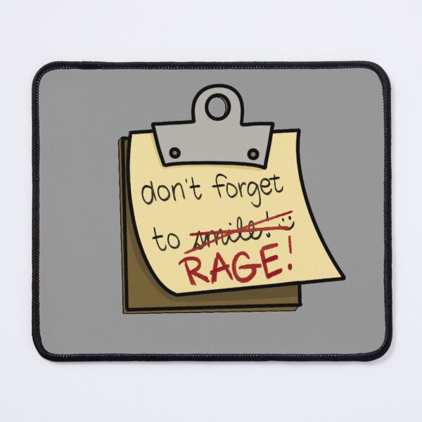 Item preview, Don’t Forget to Rage designed and sold by CreateMayhem.
