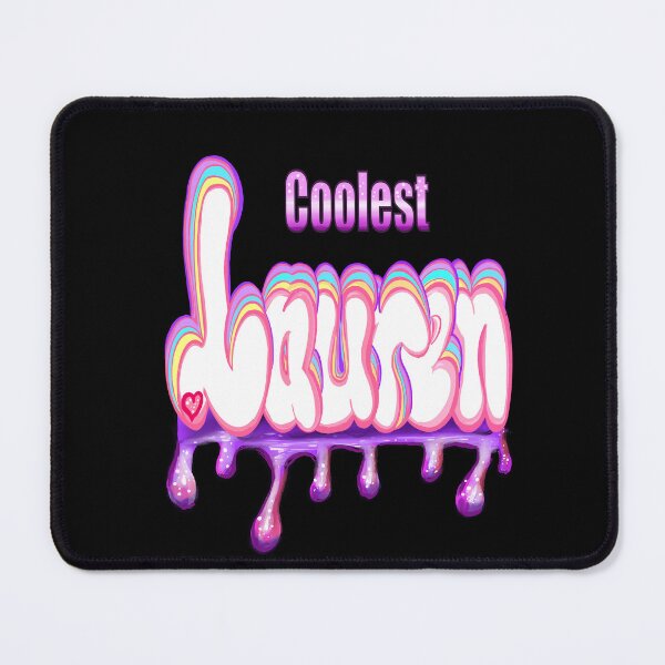 Item preview, Lauren Name Coolest Personalized Custom Gifts for girls and women in pastel colors designed and sold by Artonmytee.