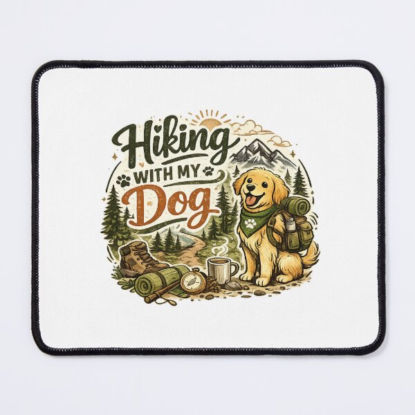 Item preview, Hiking with my dog adventure designed and sold by Side Quest Co..