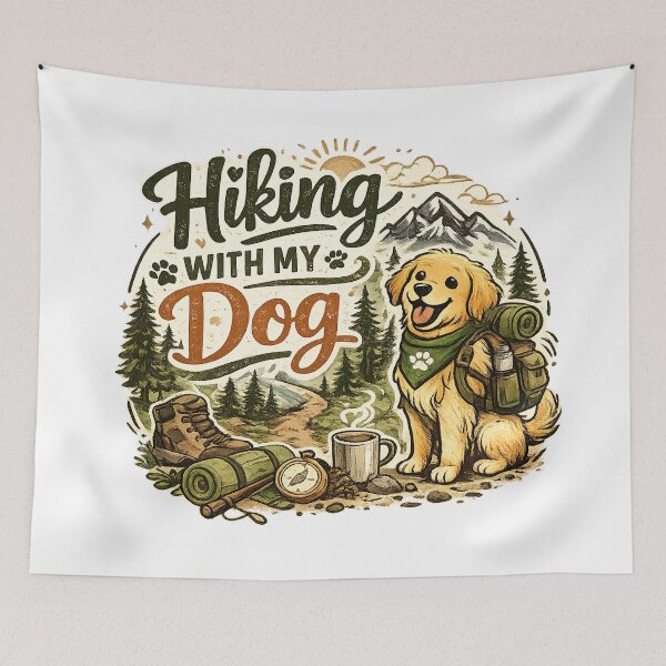 Item preview, Hiking with my dog adventure designed and sold by Side Quest Co..