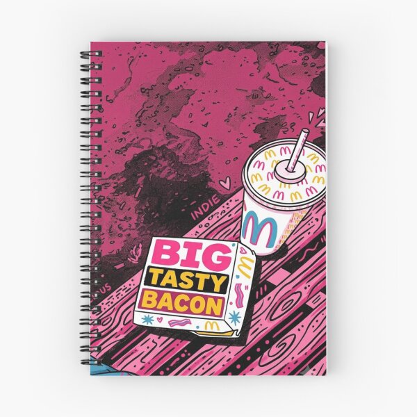 Item preview, “Big Tasty Revelations & the Midnight Prophet of Fast‑Food Fate” designed and sold by Print Fiction.