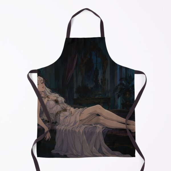 Item preview, Moonlit Elf Princess – Dark Fantasy Gothic Anime Art designed and sold by Hollow Moon Studios..