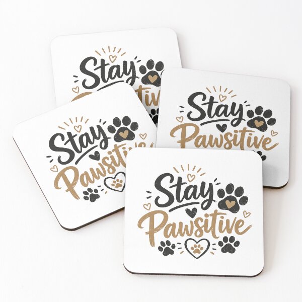 Item preview, Stay Pawsitive designed and sold by Side Quest Co..