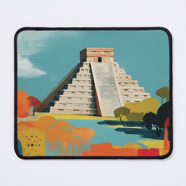 Item preview, CHICHEN ITZA TRAVEL ART designed and sold by MarkedArtPrints.