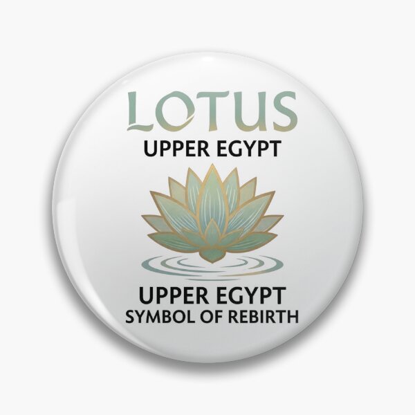 Item preview, Lotus Flower Symbol of Rebirth | Ancient Egyptian Spirituality and Enlightenment Art designed and sold by Queen Cleopatra.