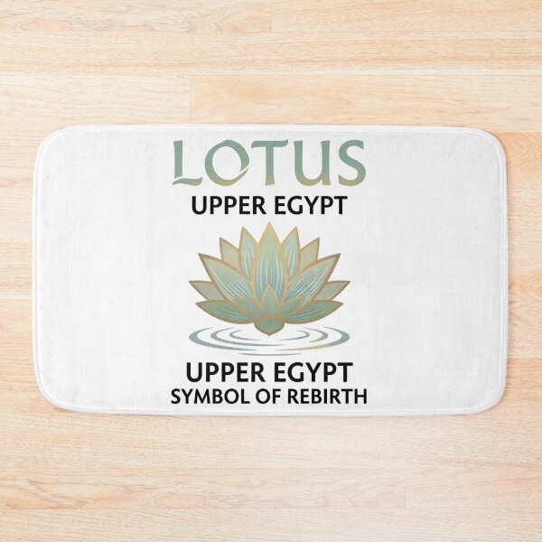 Item preview, Lotus Flower Symbol of Rebirth | Ancient Egyptian Spirituality and Enlightenment Art designed and sold by Queen Cleopatra.