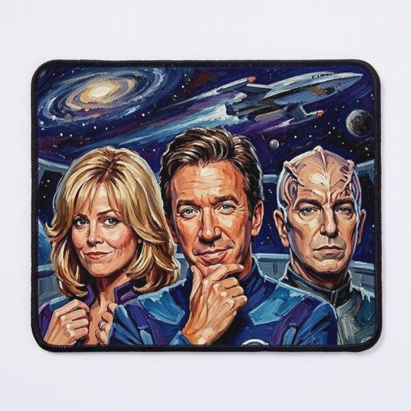 Item preview, Never Give Up, Never Surrender – Galaxy Quest Fine Art Print designed and sold by Art's Diner.