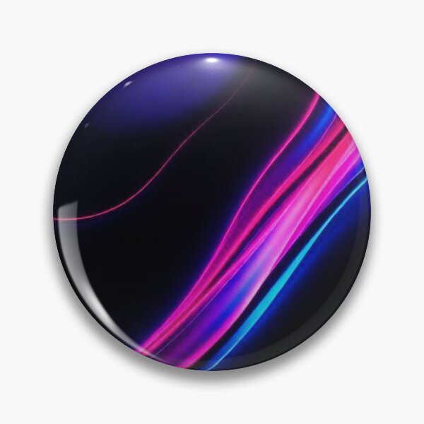 Item preview, Velvet Neon III – Vibrant Abstract Neon Decor Print designed and sold by Edge Of The Easel.