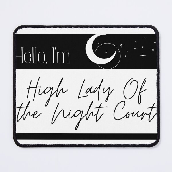 Item preview, Night court name tag designed and sold by Nikkidancer04.