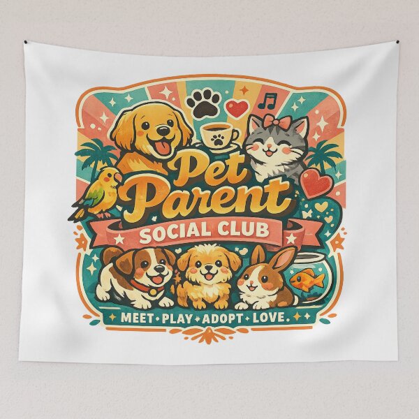 Item preview, Pet Parent Social Club designed and sold by Side Quest Co..
