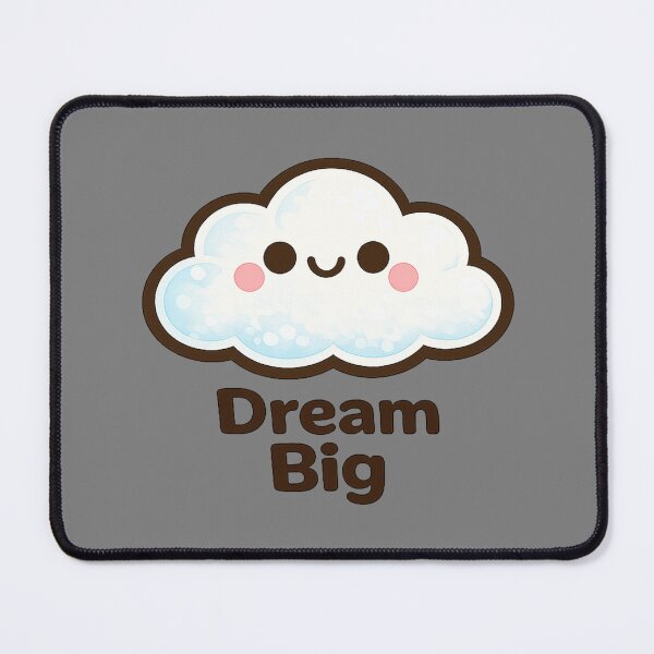 Item preview, Cute Cloud Character — Dream Big designed and sold by DreamMachine69.
