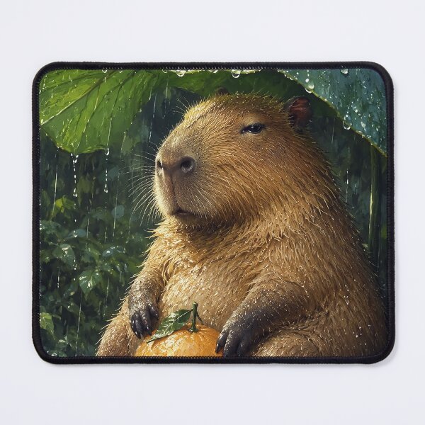 Item preview, Capybara shelter from the rain designed and sold by cloud lee.