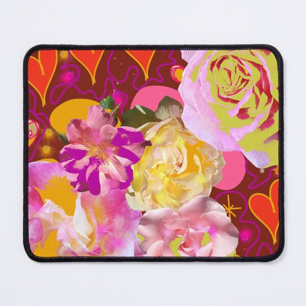 Item preview, Abstract Flowers Maximalist Nature Collage designed and sold by RAHKELROYSUM.