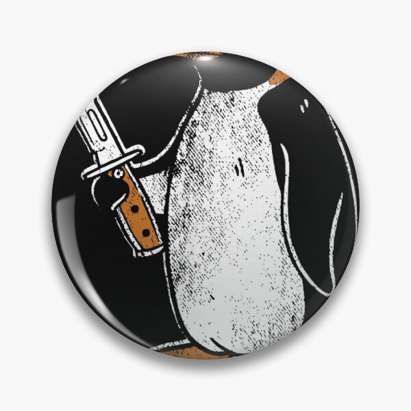 Item preview, Flight Was Never an Option Funny Penguin with Knife designed and sold by otaku.edwardj.