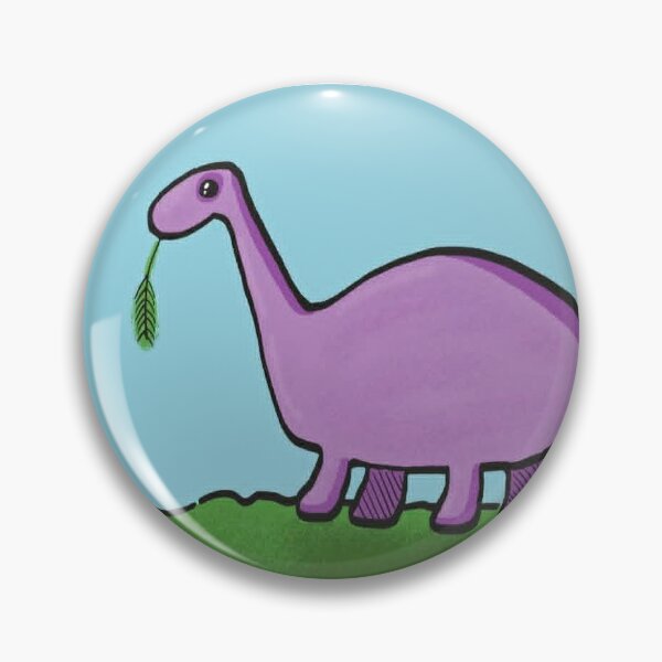Item preview, Purple brontosaurus  designed and sold by SombreroDoodles.