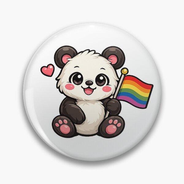 Item preview, Pride Cute Panda designed and sold by Ganiorexx.