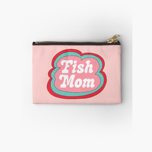 Item preview, Fish Mom (Pink on Pink) designed and sold by yellowflowerhut.
