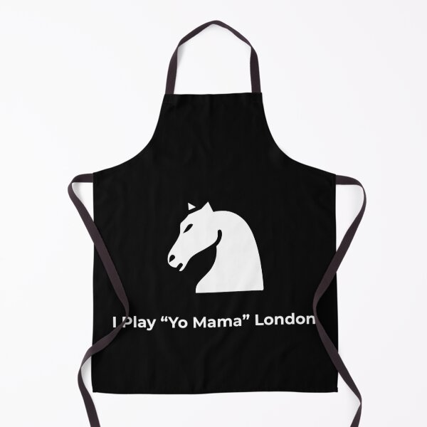 Item preview, Yo Mama London (Jobava London System Chess Reference) designed and sold by ChessBreakthrough.