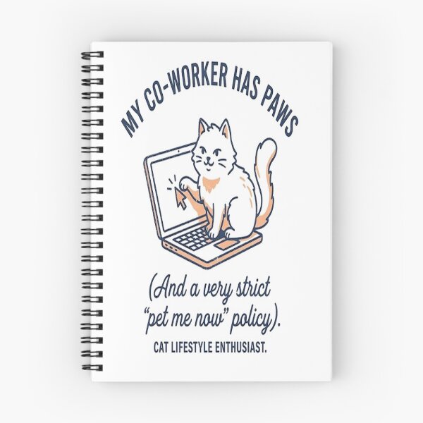 Item preview, My Co-Worker Has Paws - Funny WFH Cat Shirt designed and sold by BetonikDesigner.