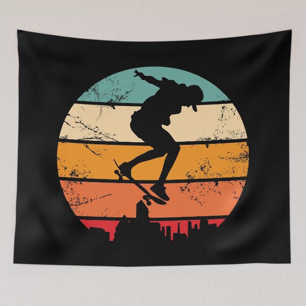Item preview, SUNSET SKATEBOARD designed and sold by Ricky-Uwoow.