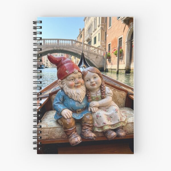Item preview, Garden Gnome and Gnomess Visit Venice designed and sold by Tridentulus.