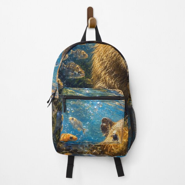 Item preview, Capybara underwater designed and sold by cloud lee.