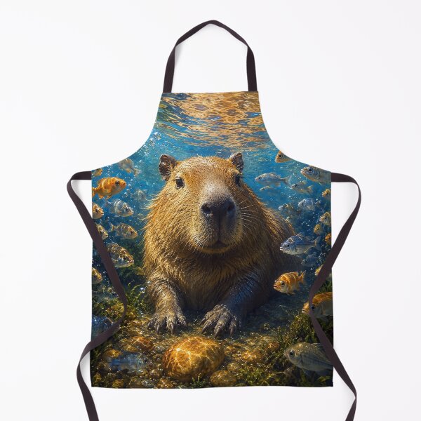 Item preview, Capybara underwater designed and sold by cloud lee.