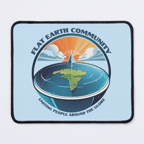 Item preview, Flat Earth Community: Uniting People Around the Globe! designed and sold by Bruce Custom Creations.