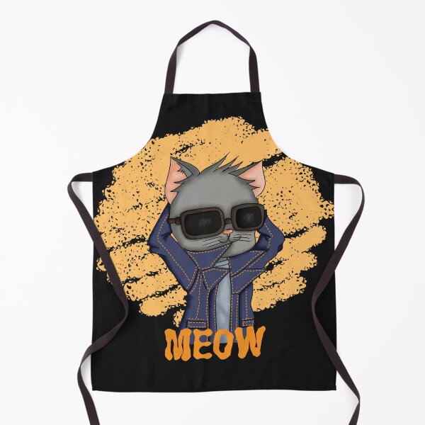 Item preview, Stylish Grey Kawaii Cat designed and sold by LizChibiArt.