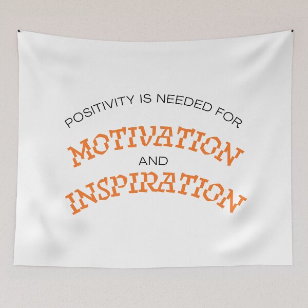 Item preview, Positivity is needed for motivation and inspiration designed and sold by ArtistTejal.