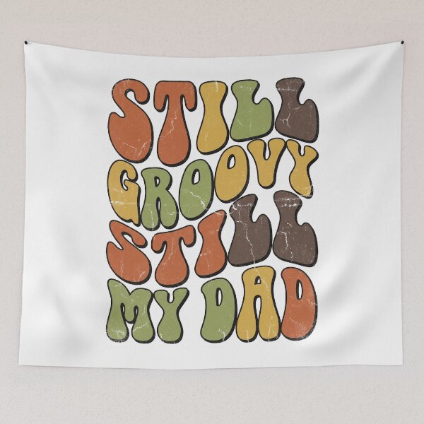 Item preview, Still Groovy Still My Dad - Retro 70s Vintage Father's Day Typography designed and sold by LockjowArt.