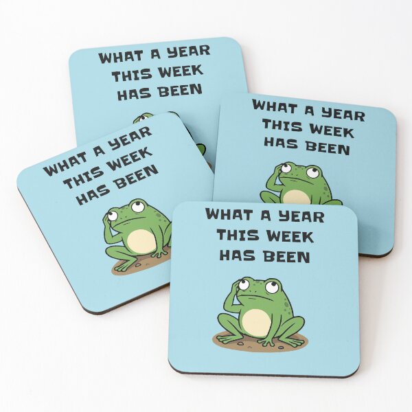 Item preview, What A Year This Week Has Been Stressed Frog designed and sold by d247.