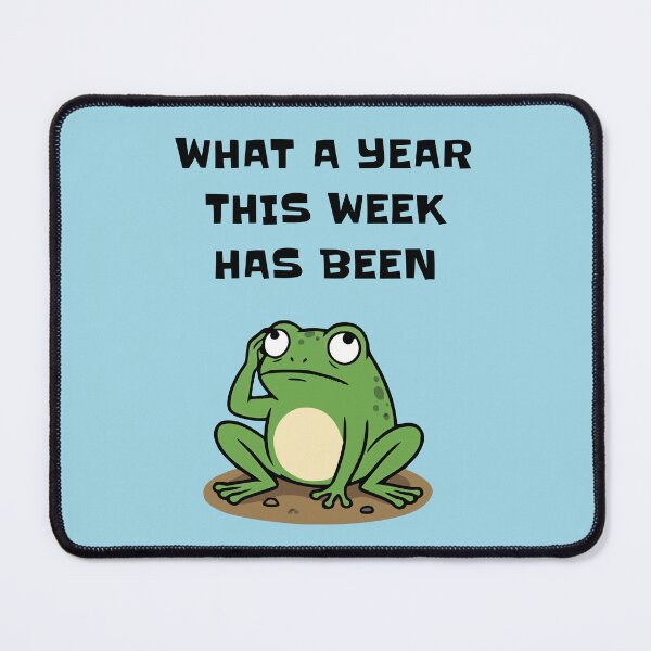 Item preview, What A Year This Week Has Been Stressed Frog designed and sold by d247.