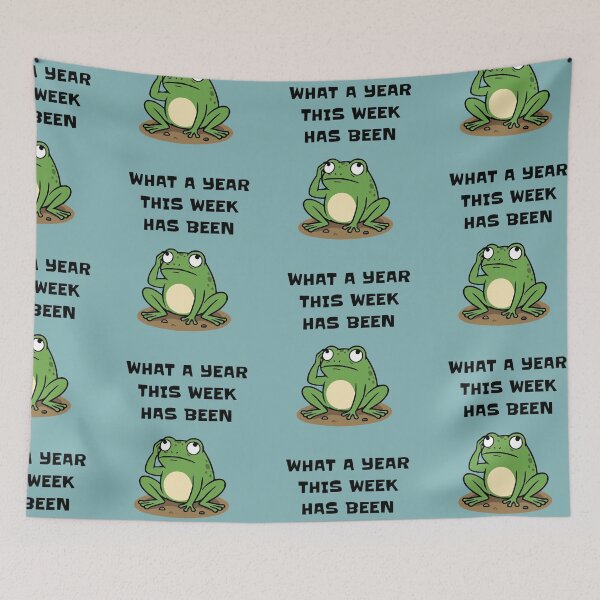Item preview, What A Year This Week Has Been Stressed Frog designed and sold by d247.