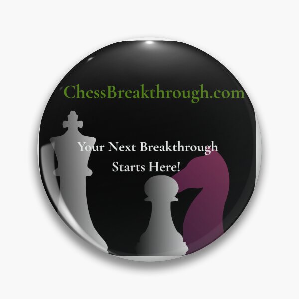 Item preview, Animated Logo With Slogan (Dark Apparel) designed and sold by ChessBreakthrough.