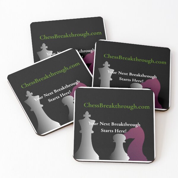 Item preview, Animated Logo With Slogan (Dark Apparel) designed and sold by ChessBreakthrough.