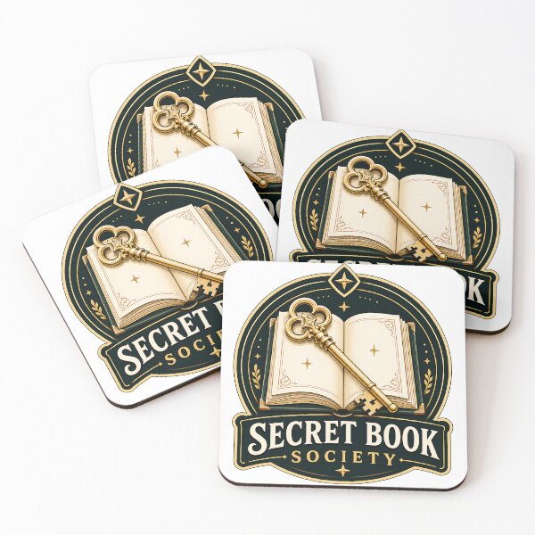 Item preview, Secret Book Society | Book Lover Reading Club Emblem designed and sold by Digital Culture Studio.