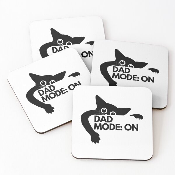 Item preview, DAD MODE: ON | Funny Peekaboo Dad Father's Day Design designed and sold by MagnetStyle.