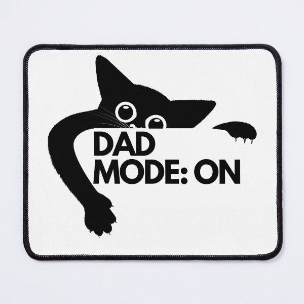 Item preview, DAD MODE: ON | Funny Peekaboo Dad Father's Day Design designed and sold by MagnetStyle.