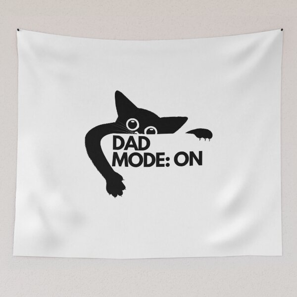 Item preview, DAD MODE: ON | Funny Peekaboo Dad Father's Day Design designed and sold by MagnetStyle.