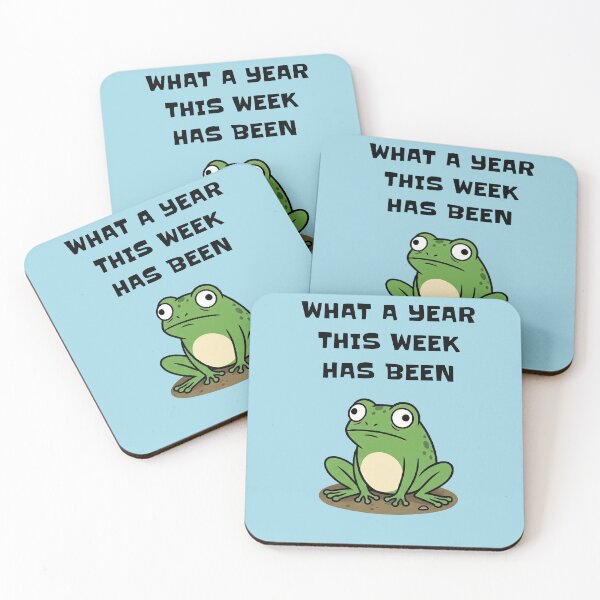 Item preview, What A Year This Week Has Been Funny Frog designed and sold by d247.