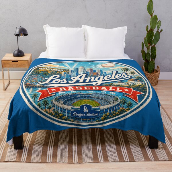 Item preview, Vintage Los Angeles Baseball Travel Badge designed and sold by TKOprintdesigns.