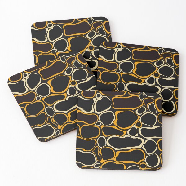 Item preview,  Scales - Abstract composition in black, yellow and beige 08  designed and sold by StefanStudioArt.